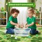 4E's Novelty 24 Pcs St Patricks Day Rubber Ducks - 2 inch Shamrock Rubber Duckies Bulk - St. Patrick's Day Gifts for Kids Party Favors Accessories